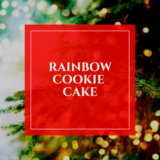 8" Rainbow Cookie Cake Holiday Pre-Order