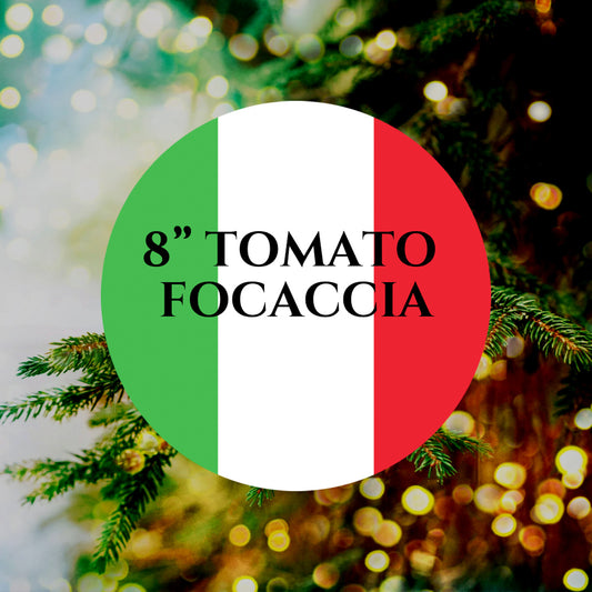 8” Tomato Focaccia Holiday Pre-Order